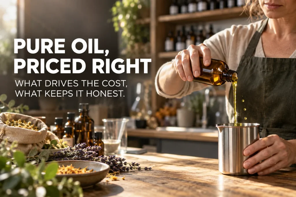 carrier oils cost: what affects quality and price
